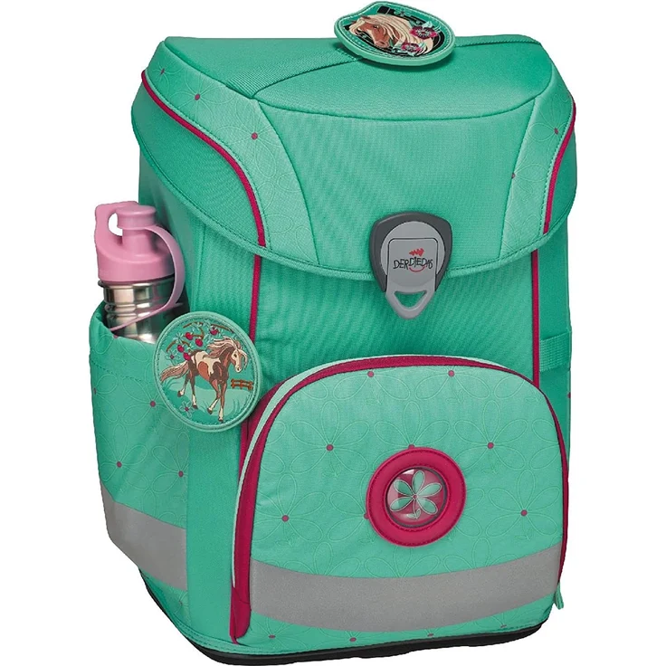 DerDieDas ErgoFlex Easy Schulranzenset 5-teilig Peppermint Pony – Bild 3