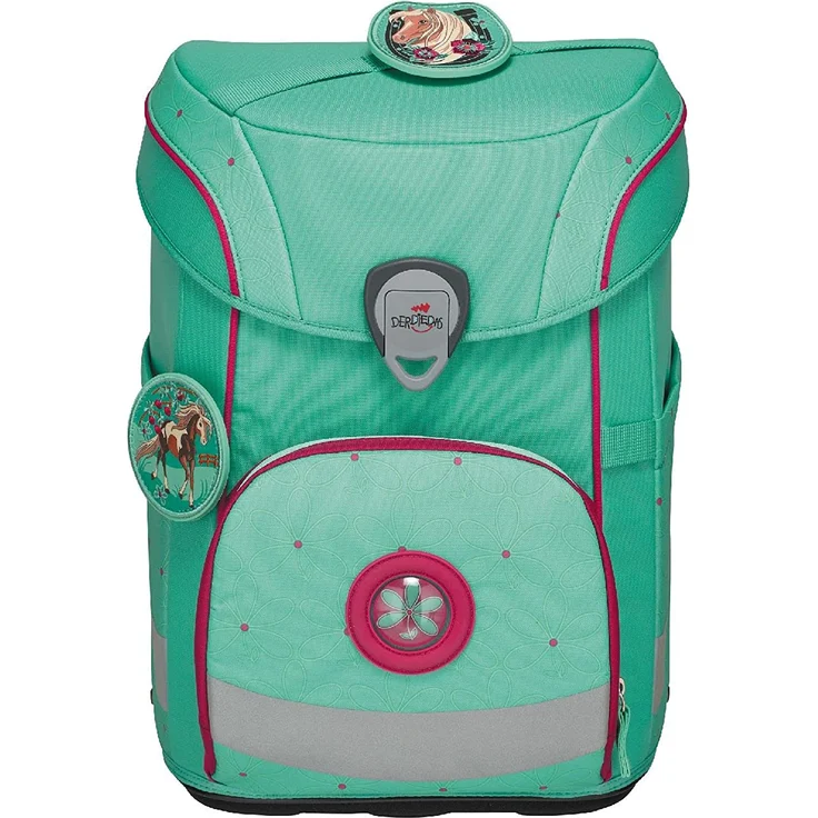 DerDieDas ErgoFlex Easy Schulranzenset 5-teilig Peppermint Pony – Bild 2