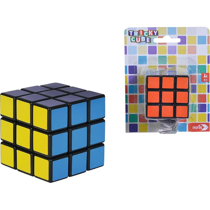Noris 606131786 Tricky Cube, der Klassiker zur Förderung des Räumlichkeitsdenkens, für Kinder ab 6 Jahren