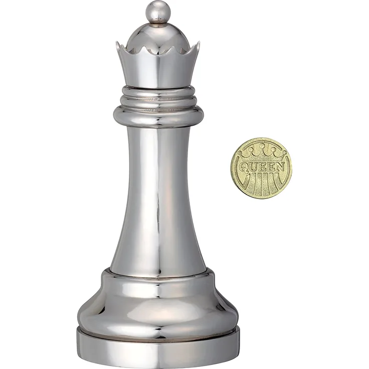 Cast Chess Silver Rook (Turm)