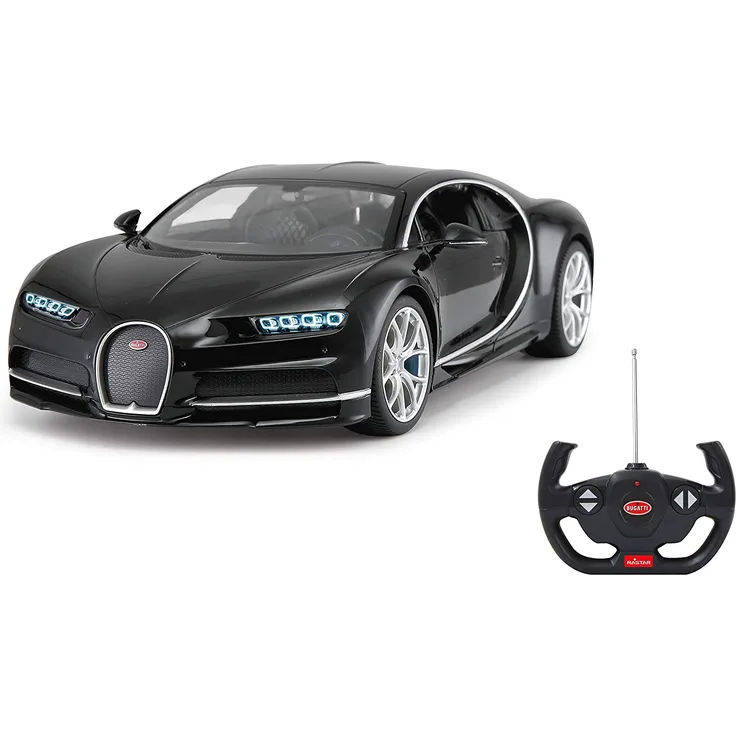 RC Bugatti Chiron Jungen 27 MHz 1:14 schwarz