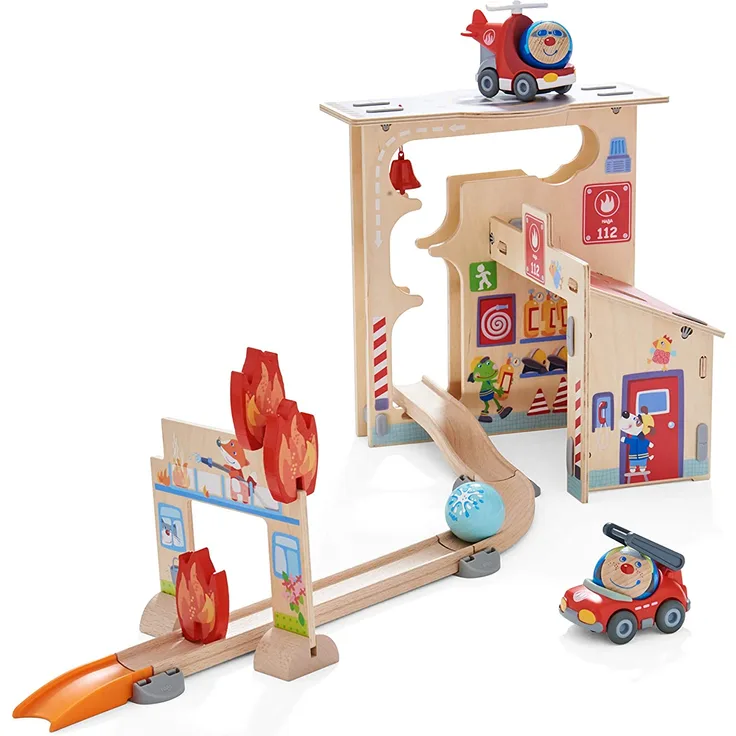 Haba Kullerbü Spielbahn Feuerwehrwache