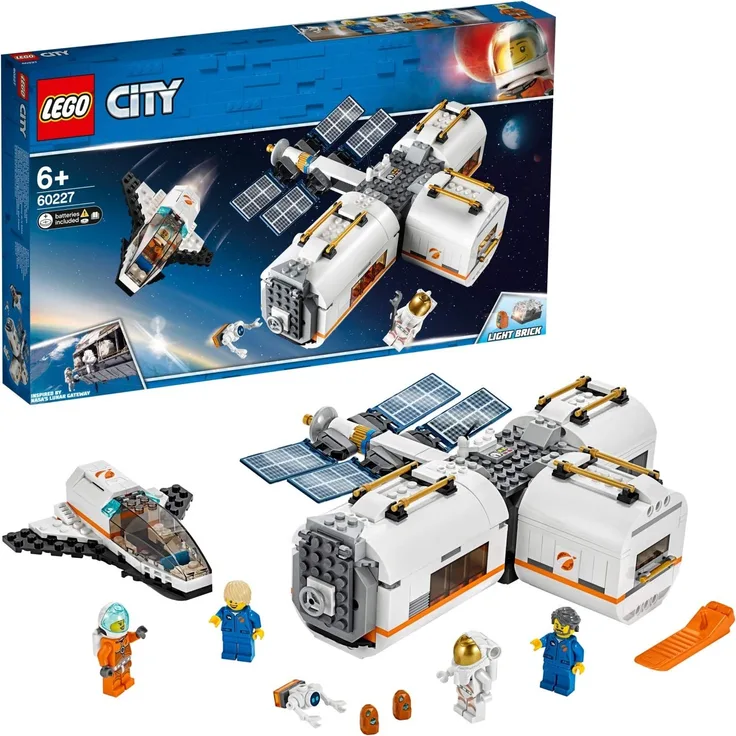 LEGO City 60227 Mond Raumstation Astronauten-Minifiguren