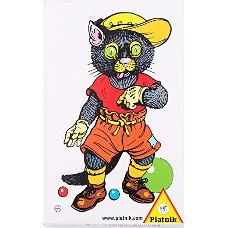 Piatnik 4272 - Kartenspiel Schwarzer Peter - Tierbilder