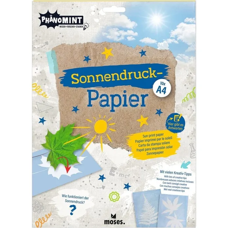 PhänoMINT Sonnendruck-Papier A4