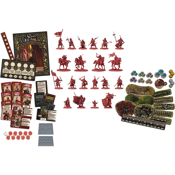 CMND0171 - A Song of Ice & Fire  Lennister Starterset, Miniaturenspiel, für 2 Spieler – Bild 4