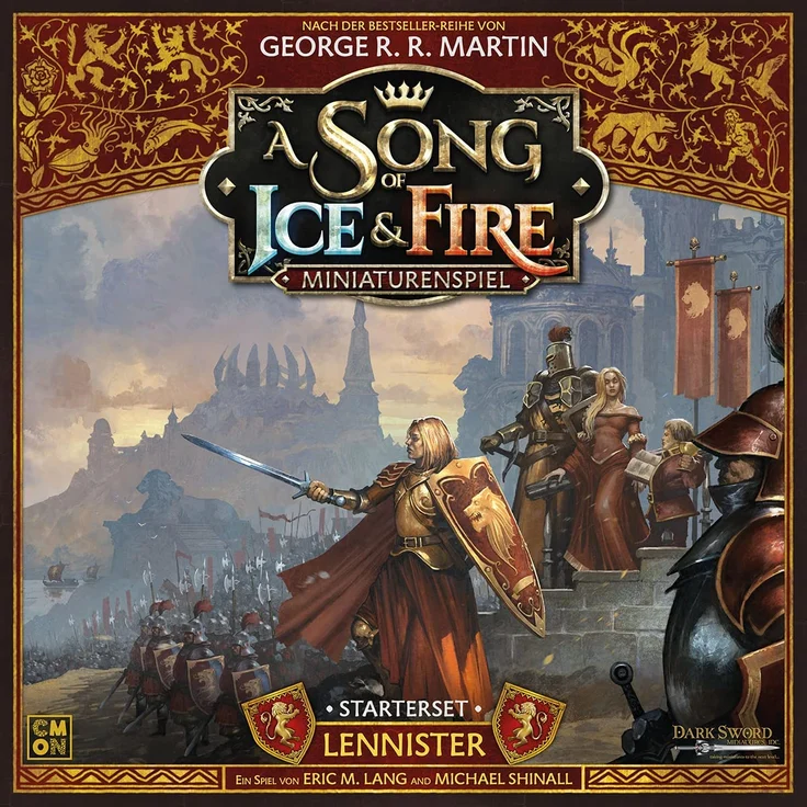 CMND0171 - A Song of Ice & Fire  Lennister Starterset, Miniaturenspiel, für 2 Spieler – Bild 2