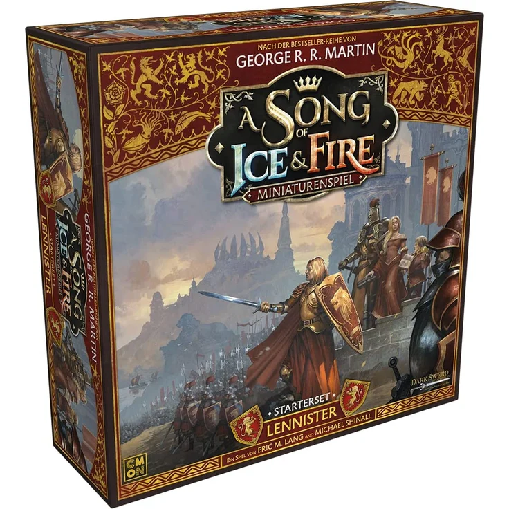 CMND0171 - A Song of Ice & Fire  Lennister Starterset, Miniaturenspiel, für 2 Spieler – Bild 1