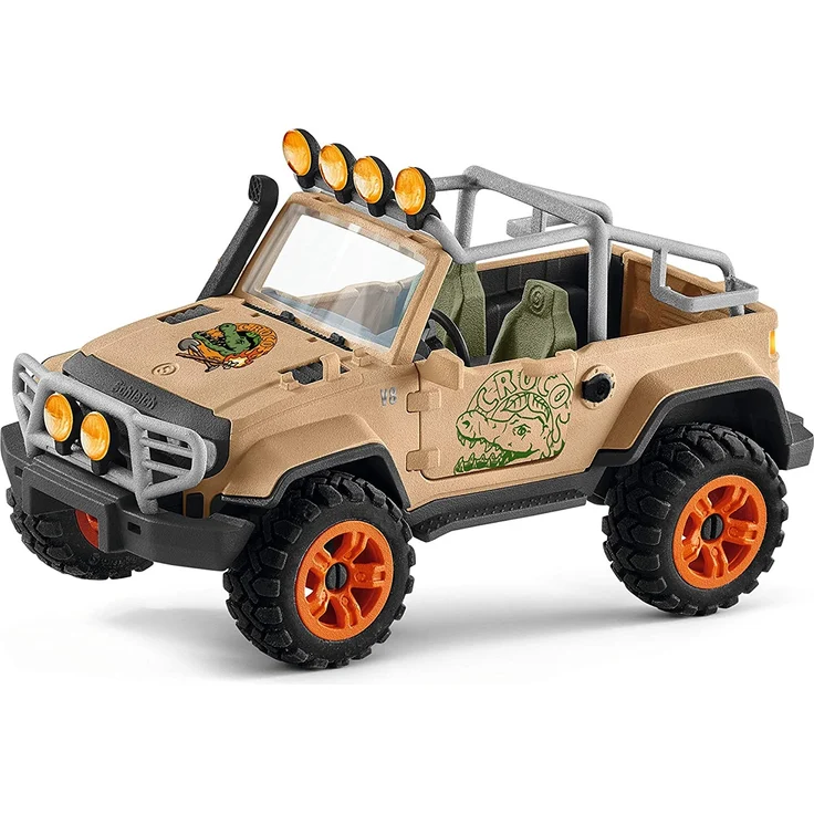Schleich Spielset Geländewagen mit Seilwinde – Bild 9