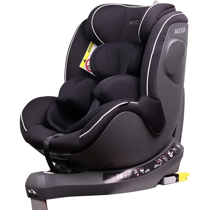 Avova 'Sperber-Fix i-Size' Autokindersitz Pearl Black – Bild 5