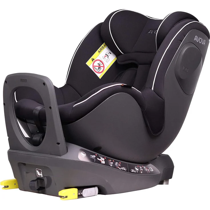 Avova 'Sperber-Fix i-Size' Autokindersitz Pearl Black – Bild 3