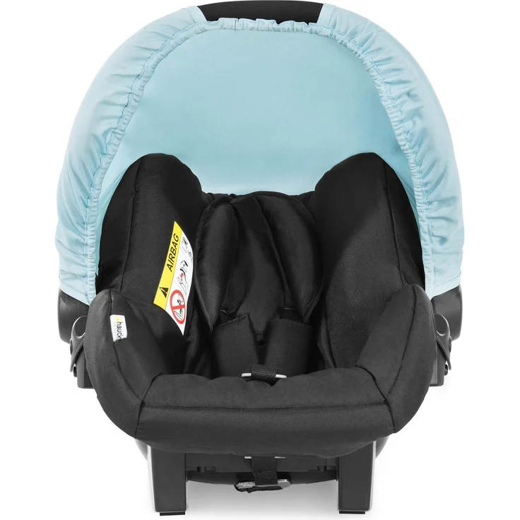 Hauck Kombi Kinderwagen Shopper Trioset inkl. Babywanne, Babyschale, Sitz mit Liegefunktion, Getränkehalter und Ablage, bis 25 kg, Klein Zusammenklappbar, Hellblau – Bild 50