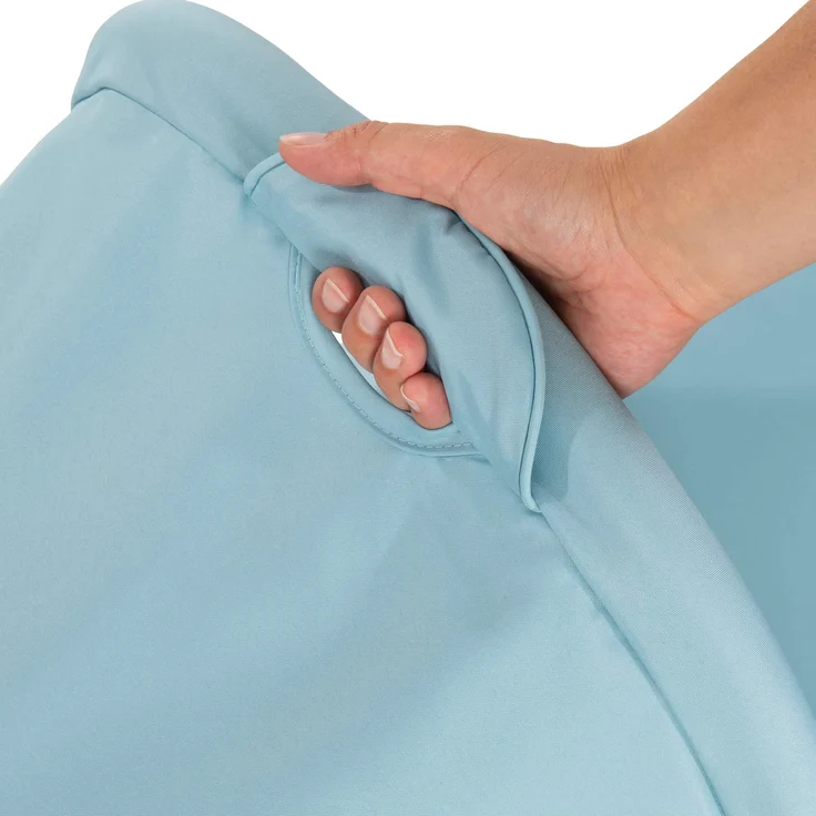 Hauck Kombi Kinderwagen Shopper Trioset inkl. Babywanne, Babyschale, Sitz mit Liegefunktion, Getränkehalter und Ablage, bis 25 kg, Klein Zusammenklappbar, Hellblau – Bild 39