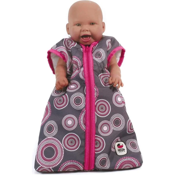 Bayer Chic 2000 792 87 Puppen-Schlafsack für Babypuppen, pink