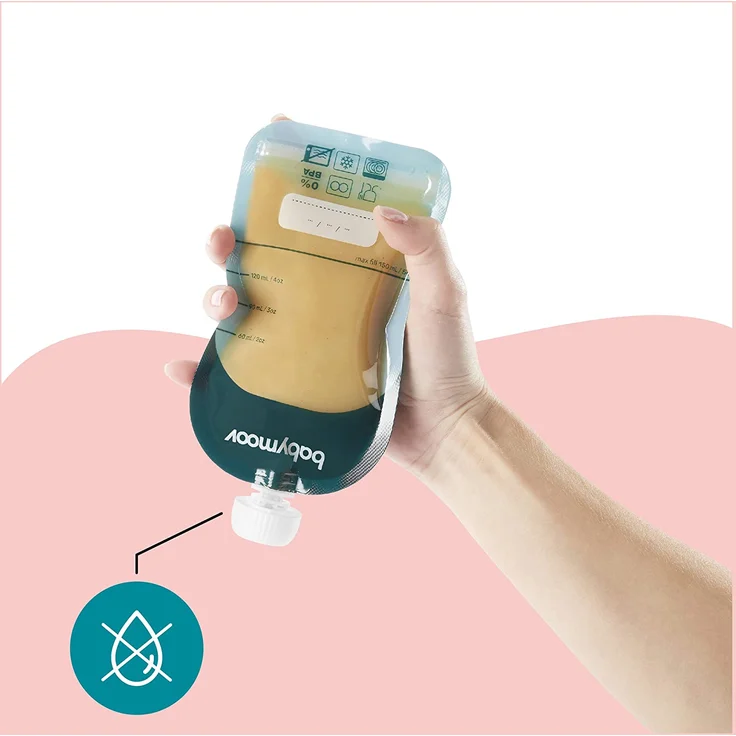 Babymoov ISY Pouches wiederverwendbare Quetschbeutel 150ml aus recycletem Kunststoff, 20er Set – Bild 6