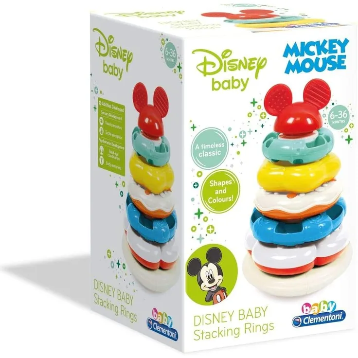 Clementoni stapelringe Mickeymehrfarbig