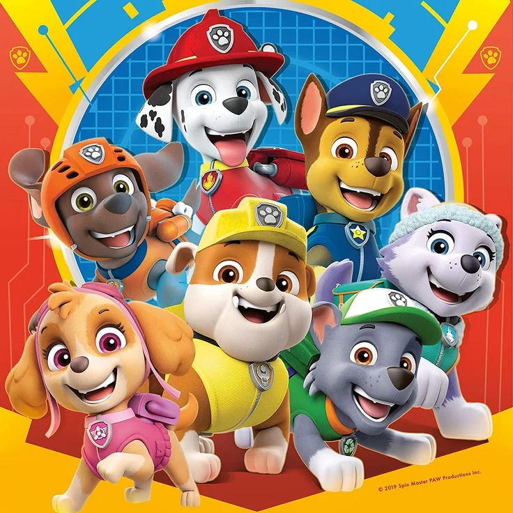 Ravensburger 5048 Paw Patrol 3 x 49 Teile, – Bild 4
