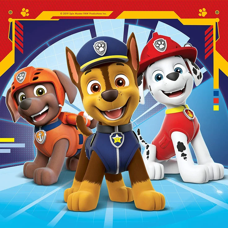 Ravensburger 5048 Paw Patrol 3 x 49 Teile, – Bild 3