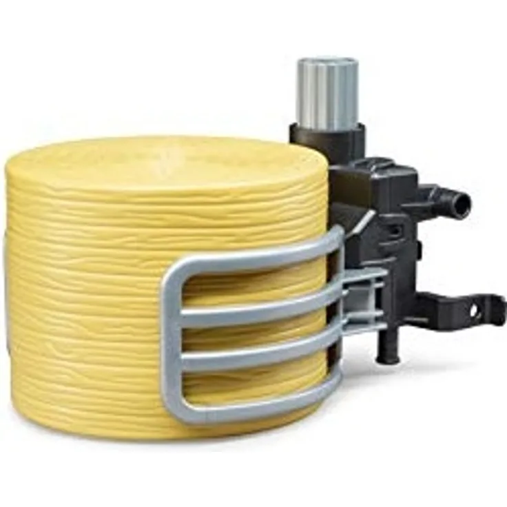 bruder 2332 'Zubehör Ballengreifzange mit 1 Rundballen', 2 Teile, ab 4 Jahren, mehrfarbig