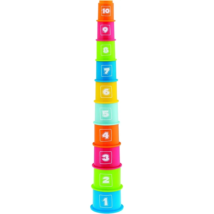 Chicco Stapelbecher 10 Stück Rot - Preisvergleich – Bild 2