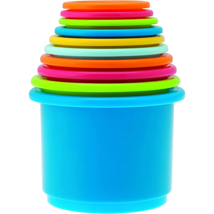 Chicco Stapelbecher 10 Stück Rot - Preisvergleich – Bild 1
