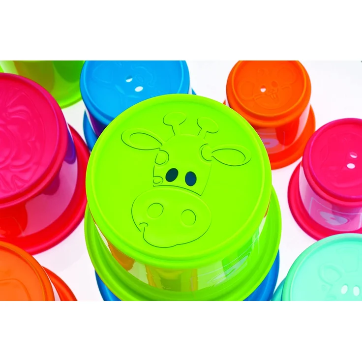 Chicco Stapelbecher 10 Stück Rot - Preisvergleich – Bild 4