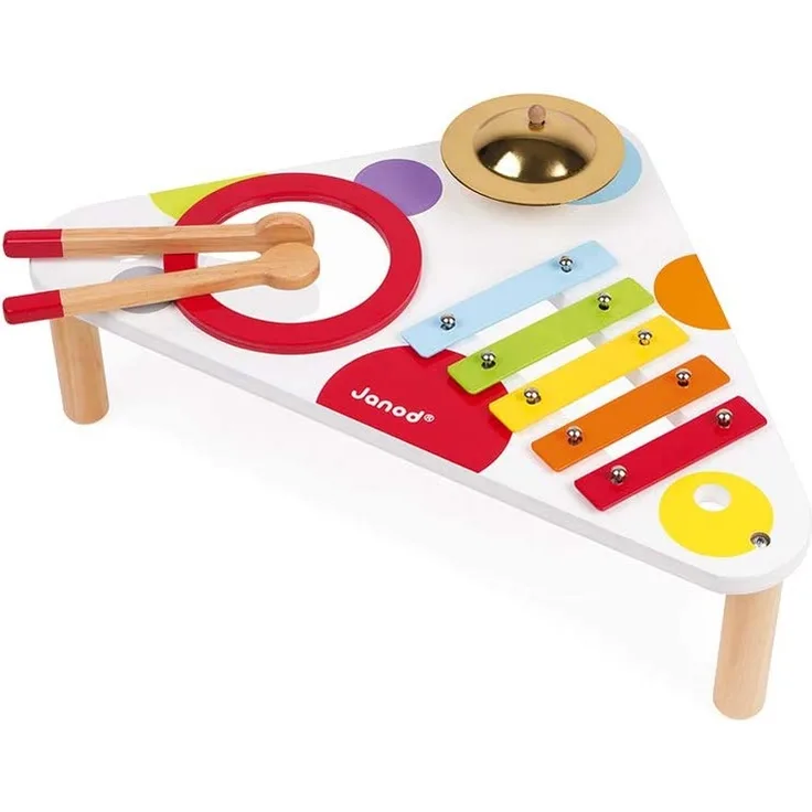 Janod J07634 Musiktisch Konfetti