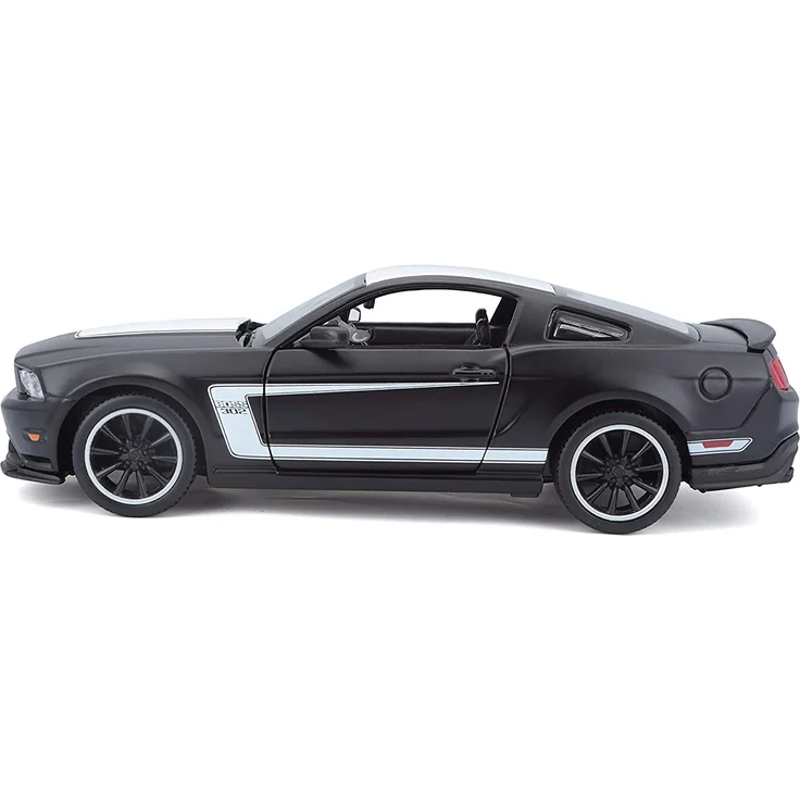 Maisto Ford Mustang Boss 302: Originalgetreues Modellauto 1:24, mit Türen und Motorhaube zum Öffnen, Fertigmodell, schwarz (531269M) – Bild 10