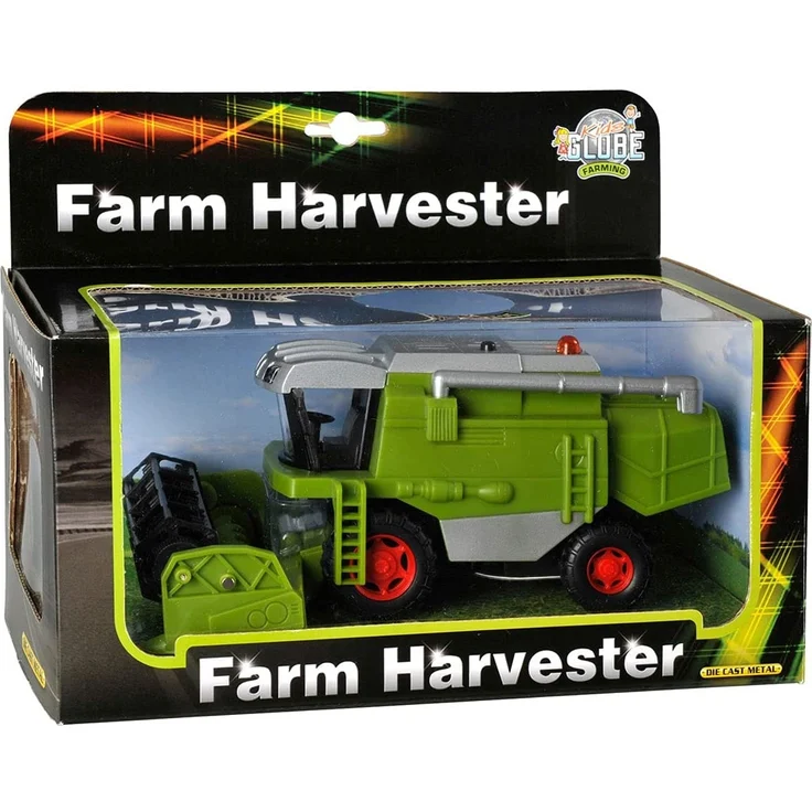 Van Manen Kids Globe Farming Combine Try Me (Mähdrescher mit Licht & Sound) - 510696 – Bild 1