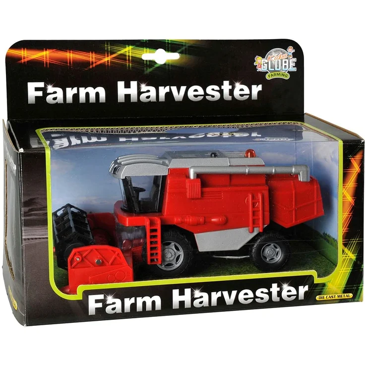 Van Manen Kids Globe Farming Combine Try Me (Mähdrescher mit Licht & Sound) - 510696 – Bild 3