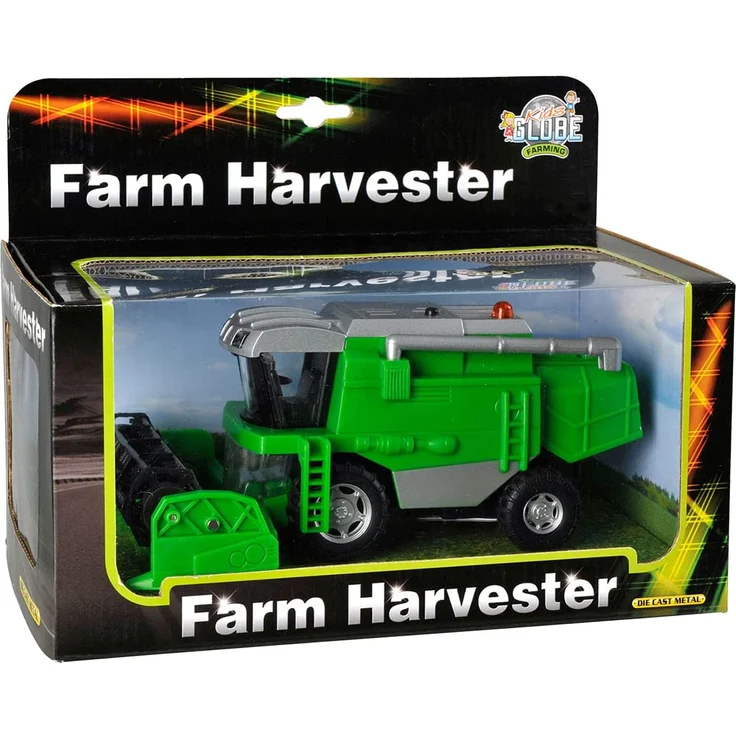 Van Manen Kids Globe Farming Combine Try Me (Mähdrescher mit Licht & Sound) - 510696 – Bild 2