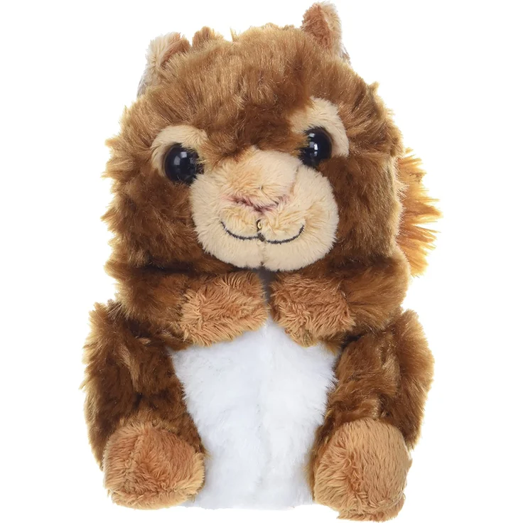 Wild Republic Hug 'ems Plüschtier, Kuscheltier, Rotes Eichhörnchen 18 Cm – Bild 3