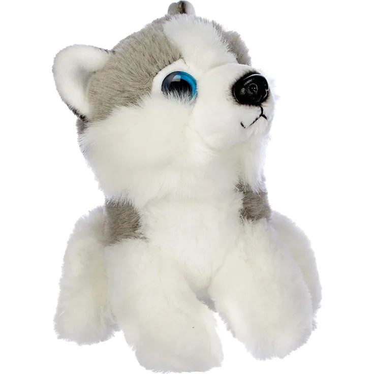 Heunec 275775 Plüschtier, Hund, Husky, grau/weiß