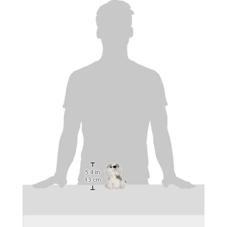 Heunec 275775 Plüschtier, Hund, Husky, grau/weiß – Bild 4