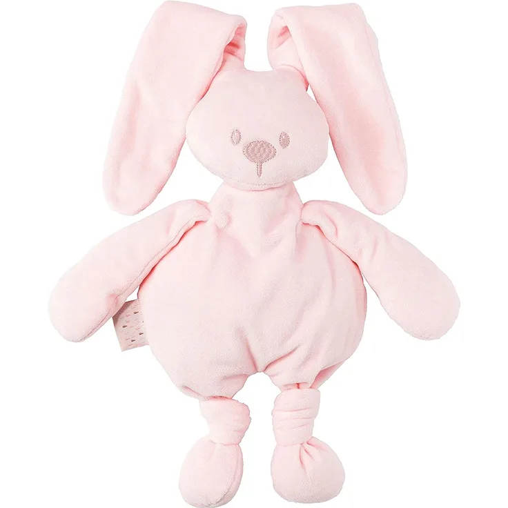 Nattou Kuscheltier Hase Lapidou, Wegbegleiter ab der Geburt, 36 cm, Rosa