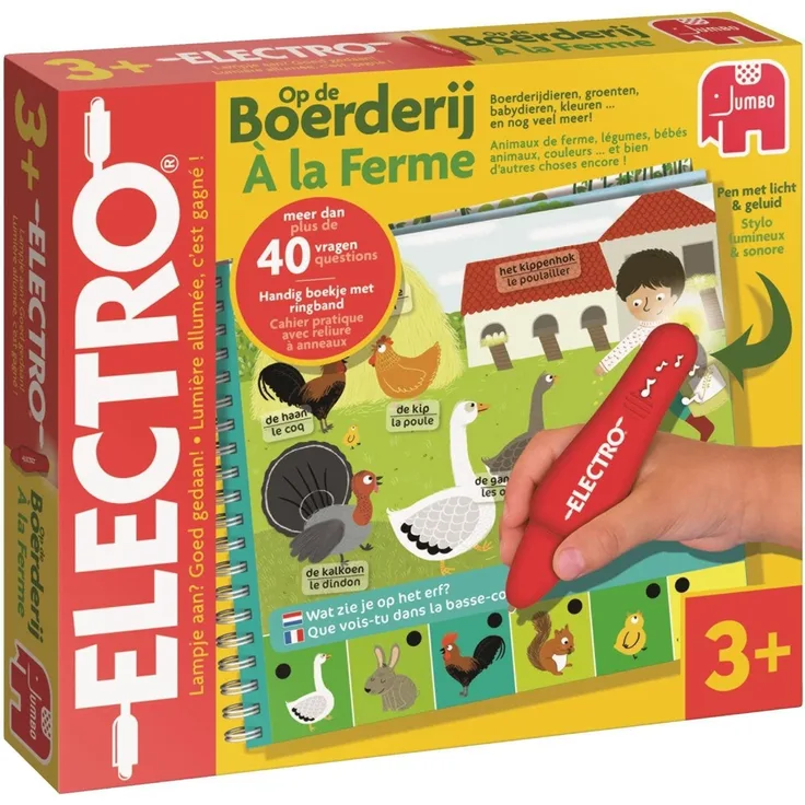 Jumbo 19558" Elektro Wunderstift: Auf dem Bauernhof Spiel