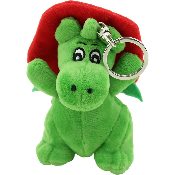 Sweety Toys 11353 Drache Grisu Plüschtier Feuerwehr Maskottchen Plüsch ca. 10 cm