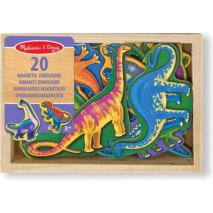 Melissa & Doug Dinosauriermagnete aus Holz | entwicklungsförderndes Spielzeug | kognitive Fähigkeiten | 2+ | Geschenk für Jungen oder Mädchen - Preisvergleich – Bild 5