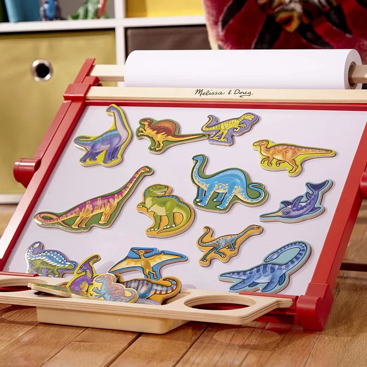 Melissa & Doug Dinosauriermagnete aus Holz | entwicklungsförderndes Spielzeug | kognitive Fähigkeiten | 2+ | Geschenk für Jungen oder Mädchen - Preisvergleich – Bild 3