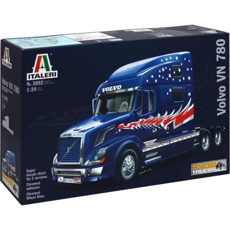 Italeri 510003892 - 1:24 Volvo VN 780 Zugmaschine, 3-achs – Bild 1