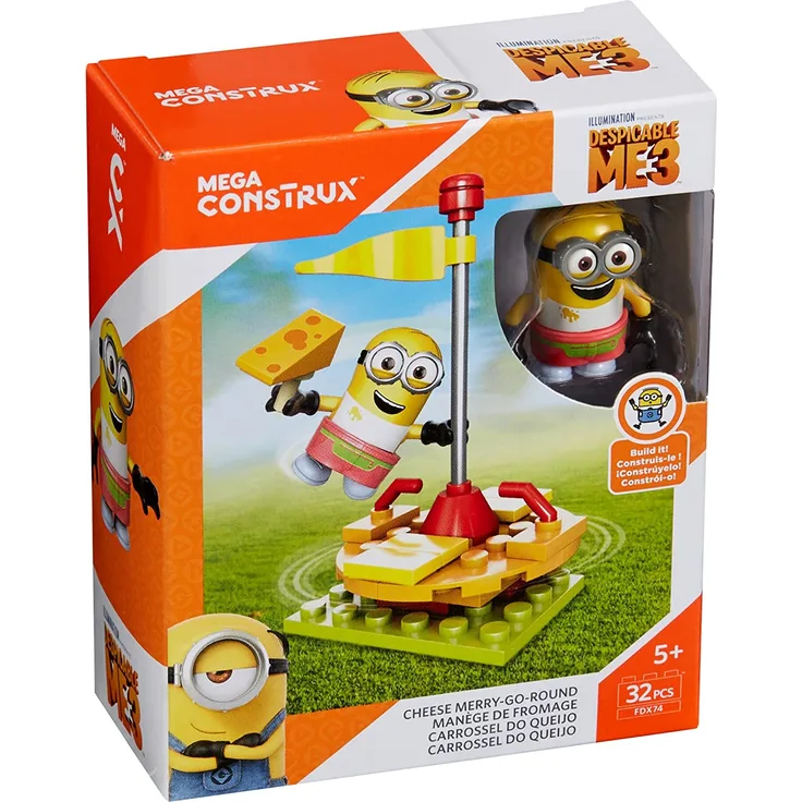 Mega Construx Brands Playset mit 3 Käsefiguren