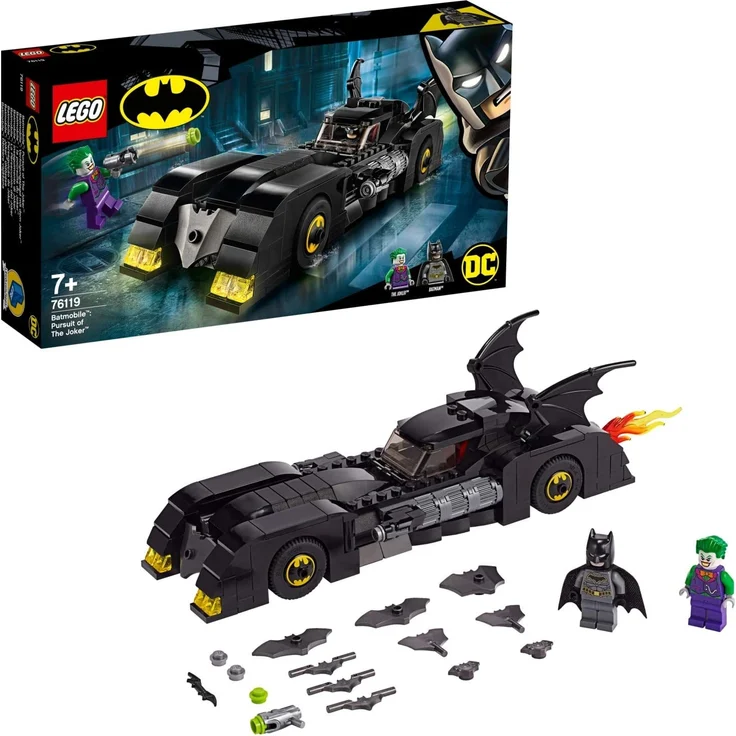 LEGO DC Batman Batmobile 76119 - Verfolgungsjagd mit dem Joker, Bauset – Bild 1