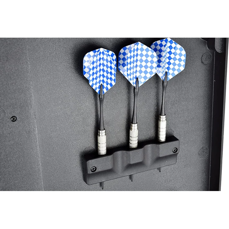 Karella Dartautomat 'CB-90', inkl. 12 Softdarts, 100 x 66 x 7 cm, 38 Spiele mit mehr als 211 Spielvarianten, schwarz – Bild 6