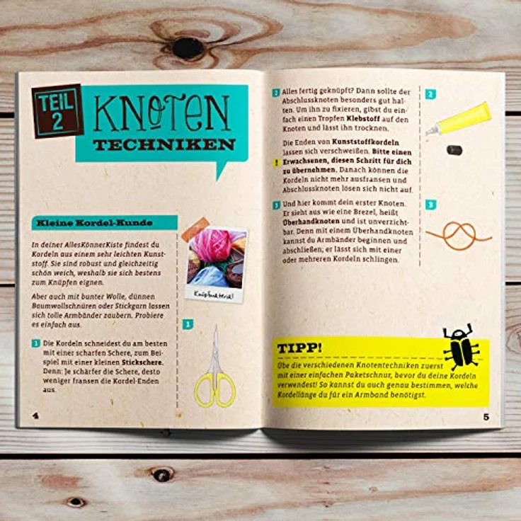 Kosmos AllesKönnerKiste Armbänder knüpfen – Bild 6