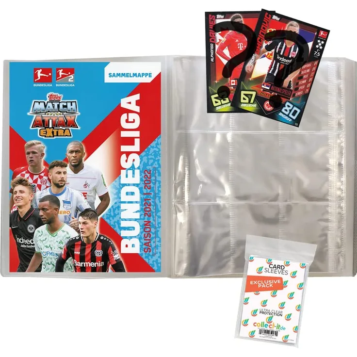 Topps - Match Attax EXTRA 2021/22 - 1 Leere Sammelmappe