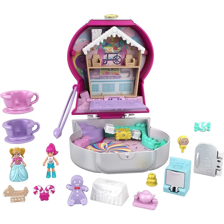 Mattel GTN23 Polly Pocket Kaugummiautomat Schatulle