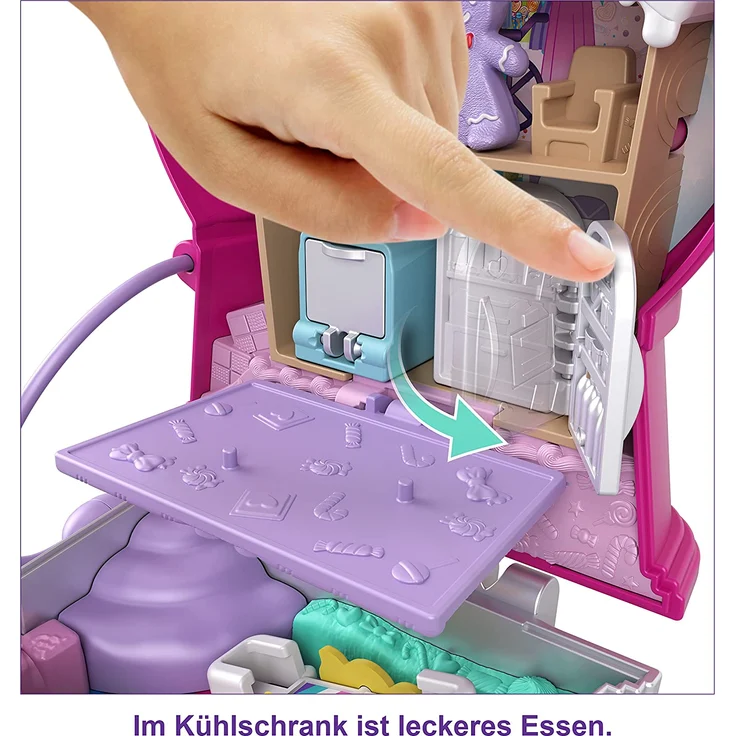 Mattel GTN23 Polly Pocket Kaugummiautomat Schatulle – Bild 6