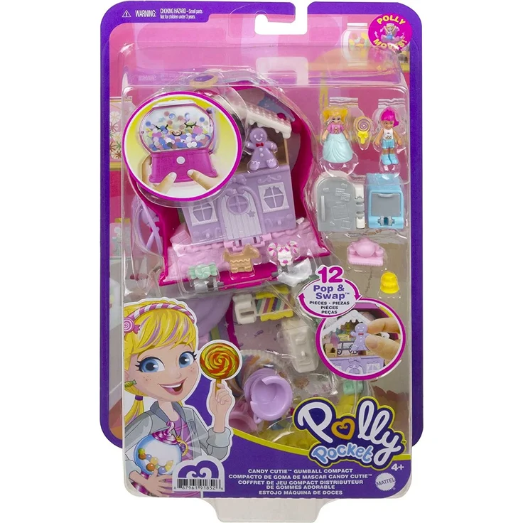 Mattel GTN23 Polly Pocket Kaugummiautomat Schatulle – Bild 7