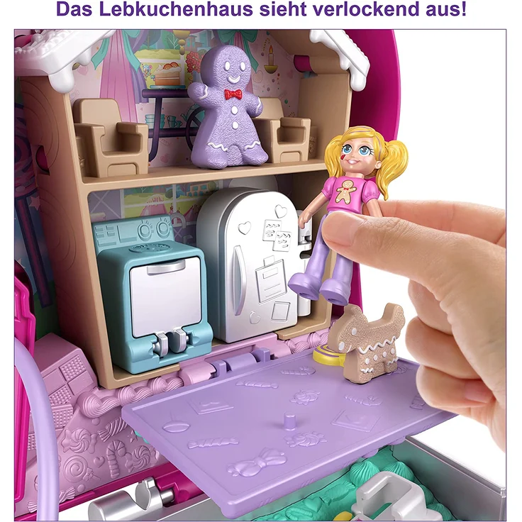 Mattel GTN23 Polly Pocket Kaugummiautomat Schatulle – Bild 4