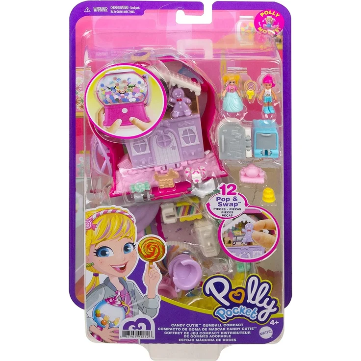 Mattel GTN23 Polly Pocket Kaugummiautomat Schatulle – Bild 8